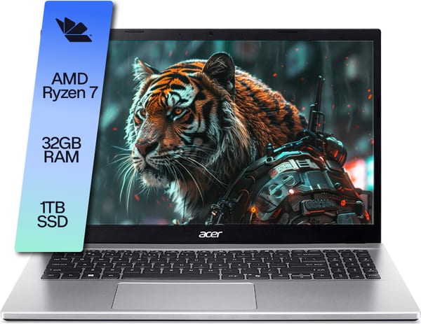 Notebook Acer Aspire Go Ryzen 7 32GB 1TB SSD