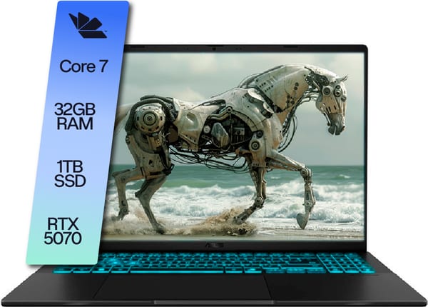 Notebook Asus V16 Core 7 32GB 1TB SSD RTX 5070