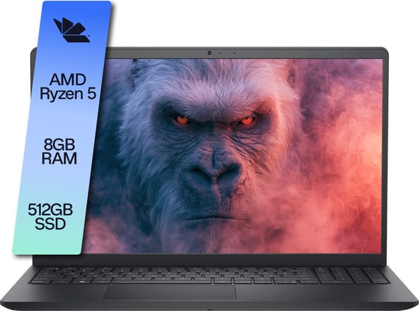 Notebook Dell 15 Ryzen 5 8GB 512GB 