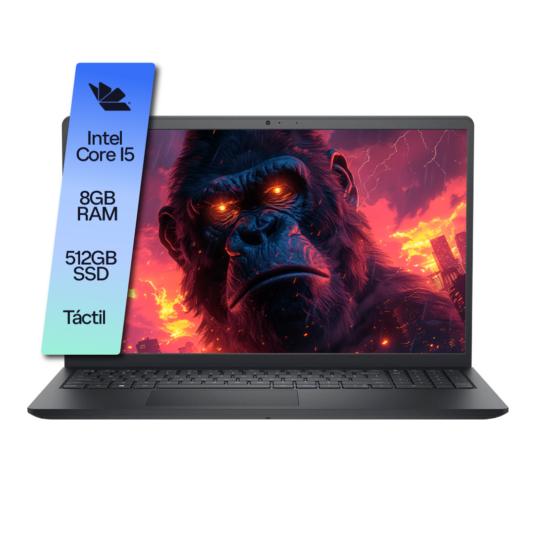 Notebook Dell 15 Core i5 8GB 512GB SSD Touchscreen