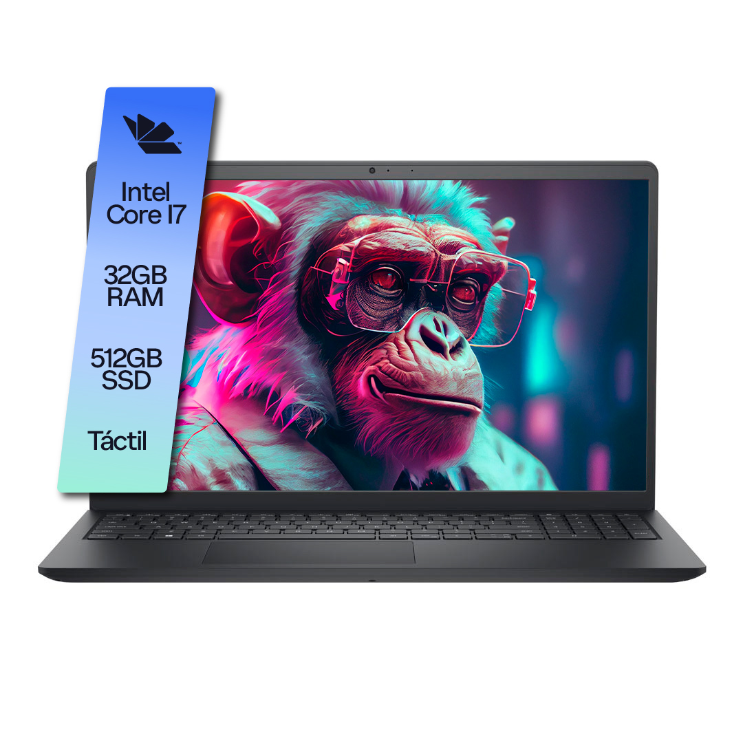 Notebook Dell 15 Core i7 32GB 512GB SSD Touchscreen