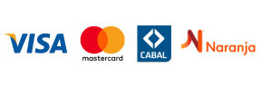 Visa, Mastercard, Cabal y Naranja